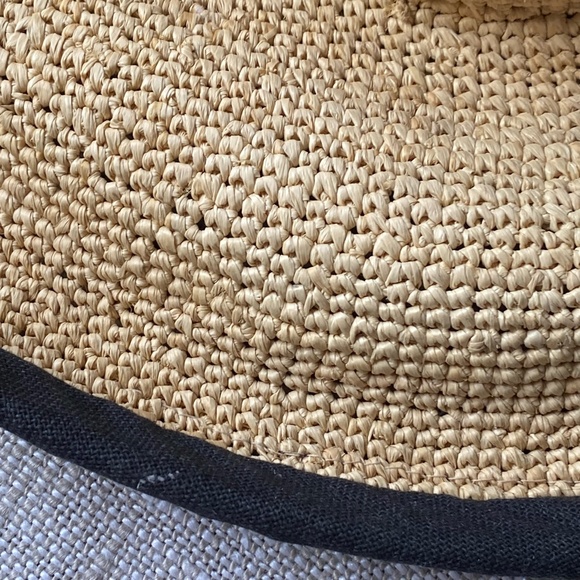 Scala Collezione Vintage Raffia Straw Sun Beach Vacation Resort Hat - Picture 12 of 16
